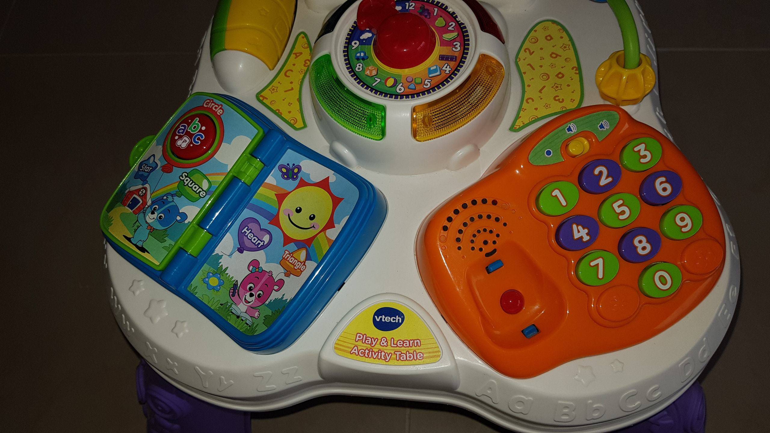 VTech Play & Learn Activity Table (interactive baby/toddler activity table)